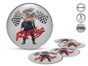 Emblema Ruota Lusso Etichette Sticker Alta Gamma